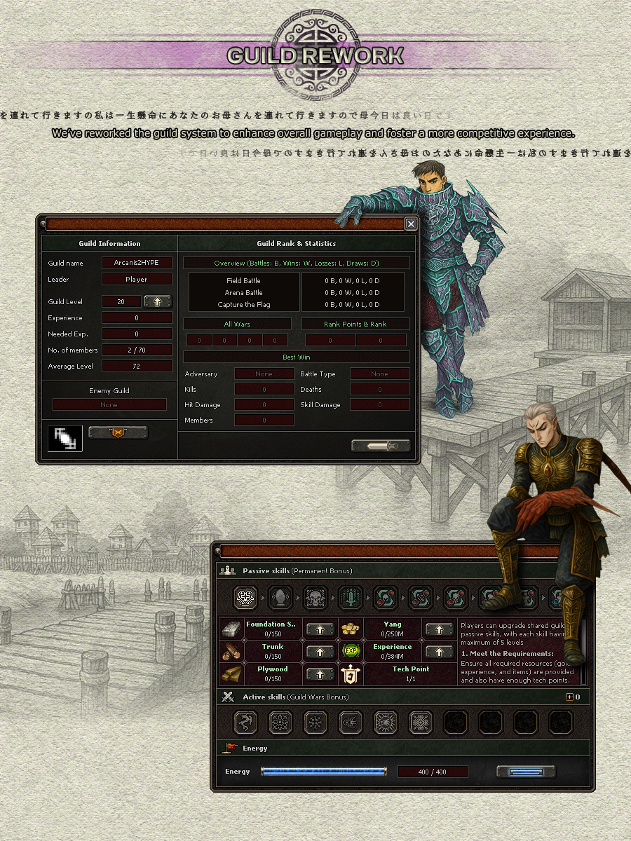 Guild Rework